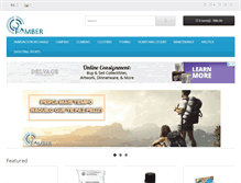 Tablet Screenshot of famber.com.br
